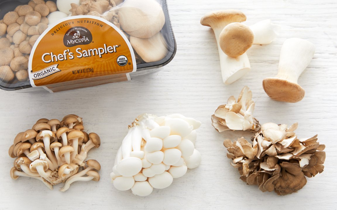 Organic Chef's Sampler Gourmet Mushrooms Inc. SF Bay Good Eggs